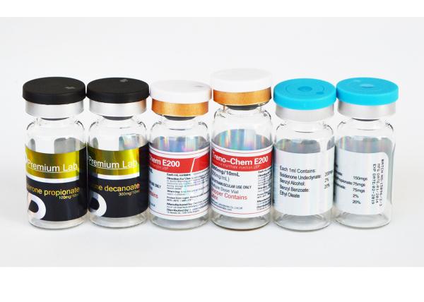 Adhesive Hologram Pharmaceutical 10ml Vial Labels For Glass Containers Nan