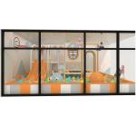 Kids Candy Theme Indoor Soft Play Equipment Customizable Color