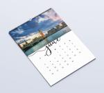 CCNB Printing Monthly Calendar Christmas Countdown Desk Calendar OEM