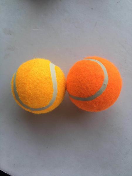 Buy cheap promotional orange tennis ball felt from wholesalers