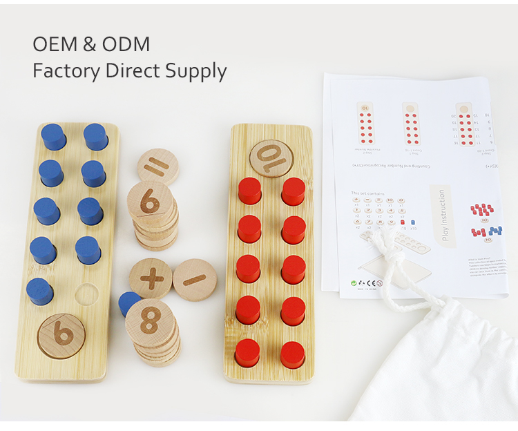 OEM ODM Children Wooden Toys Puzzles For Toddler Educational Learning Playing