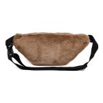 Factory Price Faux Rabbit Fur Waist Bag Winter Bum Bag Female Travel Bum Hip