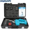 Buy cheap 8 Inch Electric Saw Chainsaw 400W Rechargeable Brushless Motor Woodworking Cutter Garden Tool For Makita 21V Battery from wholesalers