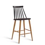 Simple Windsor chair solid wood dining chair family creative leisure chair