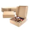 Buy cheap Recycled Disposable 300gsm Food Grade Paper Boxes For Food Delivery from wholesalers