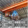 Buy cheap Double Girder Overhead Crane With Hydraulic Grapple Grab Bucket from wholesalers