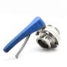 Buy cheap Customized Needs ODM Stainless Steel 304 31Tri Clamp Clover DIN 3A SMS Butterfly Valves from wholesalers