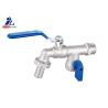 Buy cheap Two Head ISO14001 Water Flow Valve Bibcock Washing Machine Valve from wholesalers