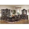 Buy cheap Euro Luxury Wood Dining Room Sets 10 People Big Size Fancy Kitchen Table from wholesalers
