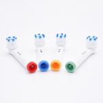 Adult Round Sonic Electric Toothbrush Heads With Soft Dupont Bristles Effective