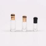 Clear Roll On Bottles 3ML 6ML 12ML Glass Roller Ball Fragrance Bottle