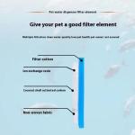 Cat Water Fountain Filter Replacement For HAPUP Dog Kitty Spout Cat Fountain