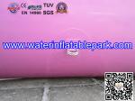 Purple Above Ground Inflatable Swimming Pool Toys 0.9mm PVC Tarpaulin