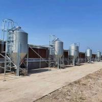 Buy cheap Animal Husbandry Agricultural Feed Bins Galvanized Grain Storage Silo product