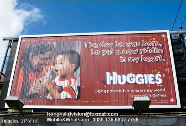 Buy cheap Kenya Wall Mount Custom Design Rolling Advertising Board from wholesalers