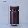 Buy cheap Wholesale 5ml PP Durable Small Round Brown And White Plastic Bottle Food Grade Private Label Medicine Liquid Packaging from wholesalers