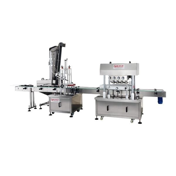 Buy cheap Food Lid Automatic Linear Capping Machine for Bottles 50-300mm Advanced Technology from wholesalers
