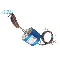 Buy cheap 2A / 10A Through Bore Slip Ring 24 Circuits Shaft Mounting Aluminium Alloy product