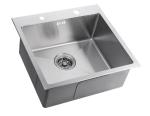 Modern Welding Undermount Stainless Steel Kitchen Sink Square Double Bowl For