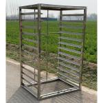 Bakery Bread Folding Cooling Tray Rack Trolley 304 Stainless Steel