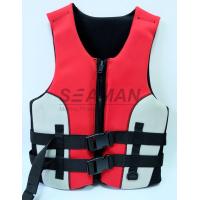 Buy cheap 100N Neoprene Water Leisure Adult / Kids Life Jackets For Surfing Boating Kayak product