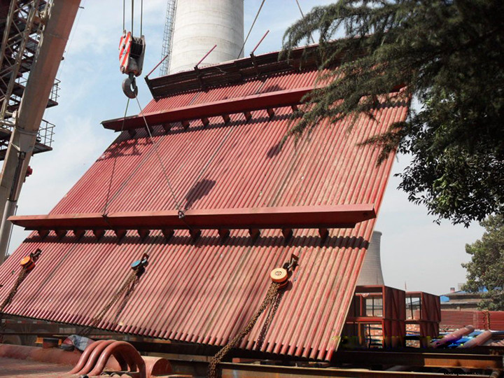 Condensing Gas Boiler Water Walls For Petrochemical Biomass Diesel Boiler Industry