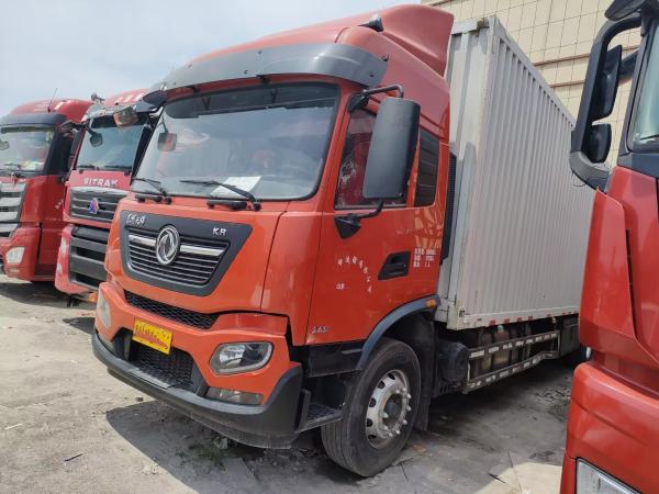 Used Cargo Trucks Cummins Engine 245 Hp Fast Gearbox 10 Meters Long High Roof