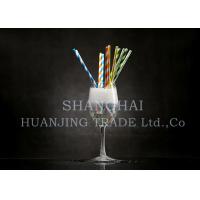 Buy cheap Recyclable Eco Friendly Paper Drinking Straws Colorful Graduation Paper Straws product