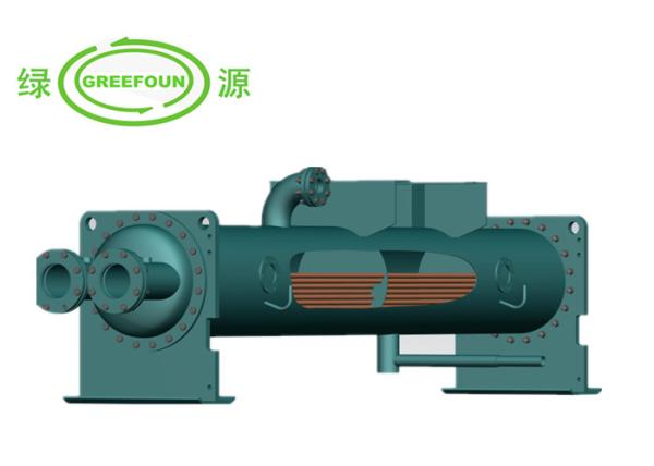 Buy cheap Full Liquid Type R22 Water Cooled Evaporator Flooded Heat Exchanger from wholesalers