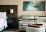 American style wooden 5-star custom made Marriott Hotel bedroom Furniture sets