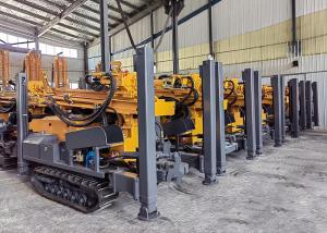 China Crawler Diesel Engine Drilling Machine Borehole For Water Well on sale
