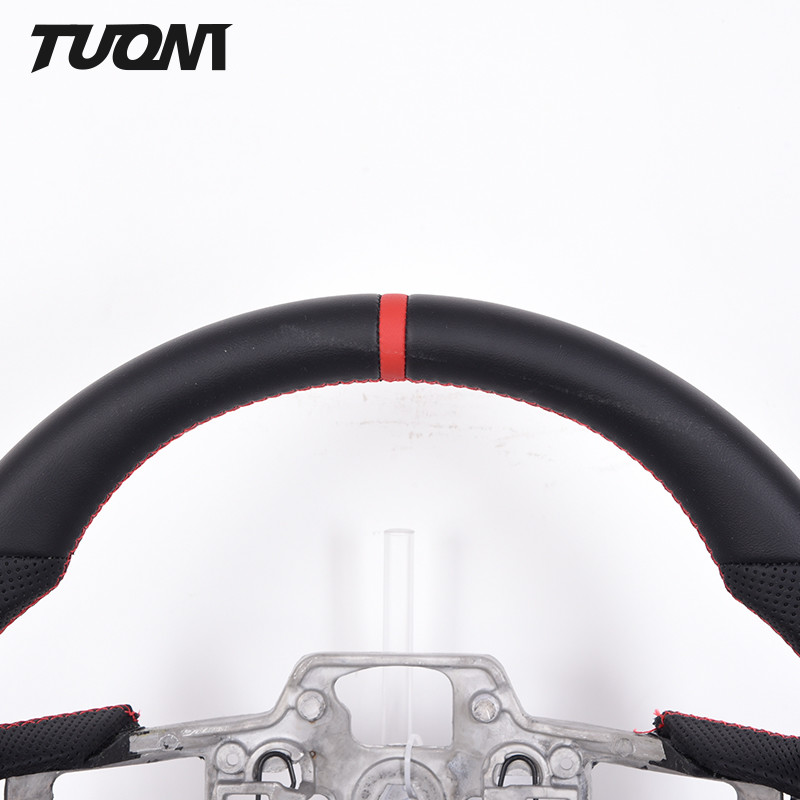 Smooth Leather Ford Carbon Fiber Steering Wheel GT Ranger ODM