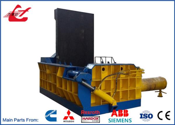 Buy cheap 30kW Motor Hydraulic Metal Scrap Baling Press Machine Mitsubishi PLC Controlled from wholesalers