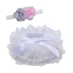 Polyester Infant Girls' Tulle Tutu Skirt Bloomers For Kids Baby Clothing