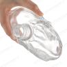 Buy cheap Vodka Hot Stamping Customized 700ml Xo Transparent Glass Wine Bottle with Plastic Lid from wholesalers