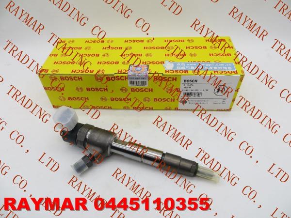 Buy cheap BOSCH Common rail injector 0445110355, 0445110509 for FAW CA4D 2.8L from wholesalers
