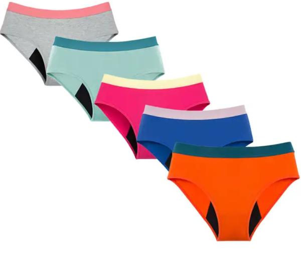 Buy cheap Period Underwear For Teen Period Panties Heavy Flow Organic Cotton Mid Waist Teenagers Panty from wholesalers
