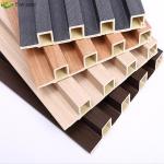 Bamboo Fiber Interior Laminated Wood Grain Cladding for Hotel ct-p016 Wpc Wall