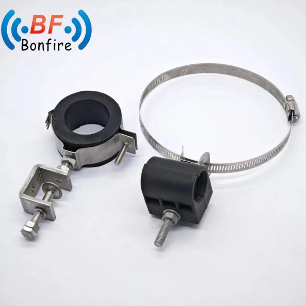 Buy cheap Double Hole Clamp Feeder Cable Clip for 1-5/8" Coaxial Cable Long-Lasting Performance from wholesalers