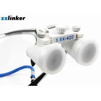 Buy cheap 3.5x Adjustable Dental Loupes , Binocular Magnification Loupes Dental Hygiene product