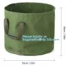 Buy cheap Gallon Garden Bags 1-Pack Heavy Duty Reusable Yard Leaf Bag Holder Collapsible Canvas Portable Yard Gardening Waste Bag from wholesalers
