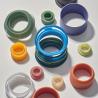 Buy cheap Customized Temperature Resistant Injection Molded Rubber Parts Flexible Rubber Molding from wholesalers