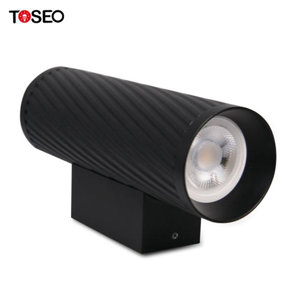 Buy cheap Cylinder Surface Mounted Recessed Downlight Adjustable Black Aluminium Spotlight from wholesalers