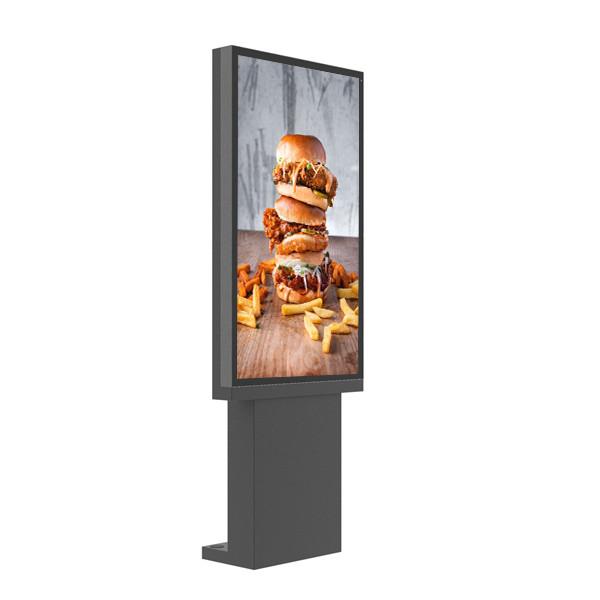 Buy cheap 55 Inch Outdoor Digital Menu Boards Drive Thru For Fast Food Restaurants Full HD Monitor 3000nits from wholesalers