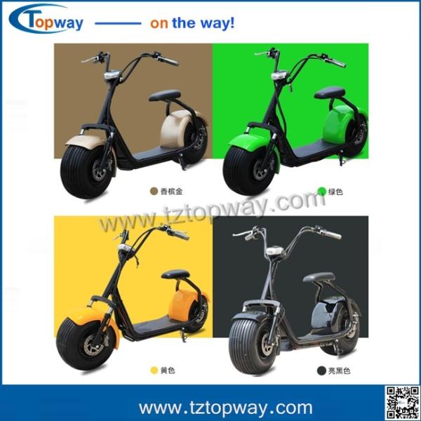 Buy cheap 18*9.5 inch 1000w 48v harley electric scooter no folding citycoco for adults from wholesalers