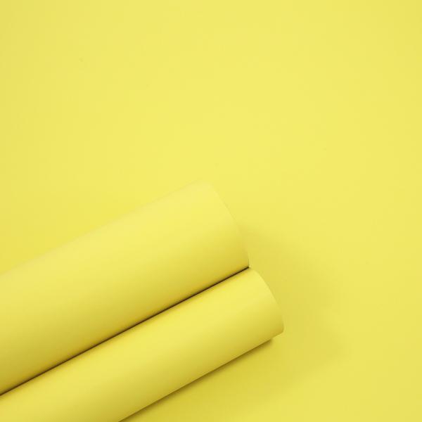 Buy cheap Yellow Color PVC Decorative Film Super Matte For Bedroom Cabinet Doors from wholesalers