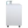 Buy cheap Hair Beauty Salon Reception Desk Furniture With Two Open Cabinet , Modern Style from wholesalers