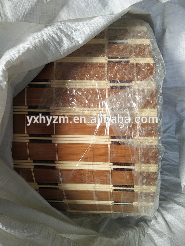 Comfortable Outdoor Bamboo Roll Up Curtains For Restaurant Custom Color