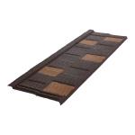 Metal Stone Coated Roof Tile Shingle Design AZ100 Aluzinc Base Metal