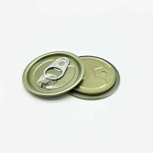 202# Diameter Metal Can Tops Gold White Grey Color Customized Design, multiple